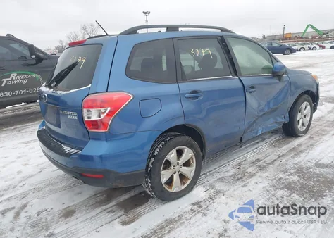 2015 Subaru Forester 2.5I Premium из США, поврежденный, VIN JF2SJADC2FH424324